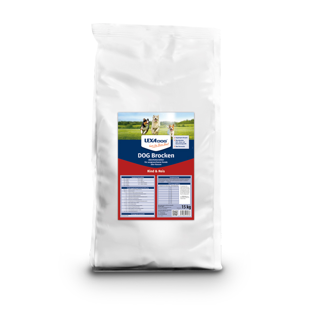 LEXA DOG® Brocken Rind & Reis